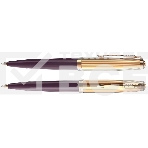 Ручка шариковая Parker 51 Deluxe (CW2123518) Plum GT M черн. черн. подар.кор., фото2
