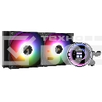 Водяное охлаждение для процессора Thermalright Frozen Notte 240 черный ARGB V2 (240mm, Black, ARGB/ Fans: 2x120mm, 72.37CFM, 27.7dBA, 2000RPM/ Pump height 54mm, 28dBA, 5300RPM, Rad thickness 27mm/ S: 1200, 1700, 1851, 2011, 2066, 115X, AM2, AM2+, AM3, AM3, фото9