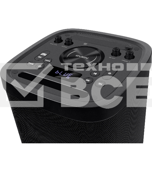 Колонка порт. Sven АС PS-930 черный 150W 1.0 BT/3.5Jack 7200mAh (SV-022402)