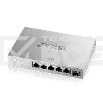 Мультигигабитный коммутатор Zyxel XMG-105, 5xRJ-45: 1/2.5G, 1xSFP+, настольный, бесшумный, фото7