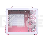 Корпус без блока питания Case JONSBO Z20, Mini-Tower, TG, no fan, 1xUSB-A 3.2 + 1xUSB-C 3.2, mATX, mITX Pink/White, фото2