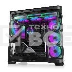 Корпус без блока питания/ Case Raijintek ATREUS BT7, Midi-Tower, TG, 7x120mm ARGB, 2xUSB-A 3.0 + 1xUSB Type-C , E-ATX, ATX, mATX, mITX Black, фото3