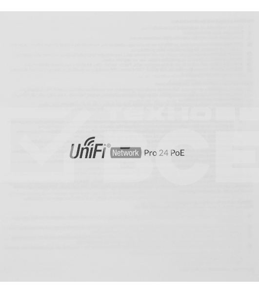 Коммутатор 24PORT 1000M 2SFP POE USW-PRO-24-POE UBIQUITI