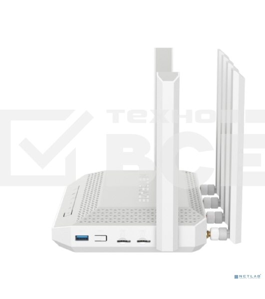 Мультигигабитный интернет-центр Netcraze Hero 5G (NC-4110) с модемом 5G, двумя слотами для SIM-карт, Mesh Wi-Fi 6 AX3000, Smart-коммутатором 1×2.5G и 4×1G, многофункциональными портами USB 3.0 и 2.0