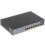 Коммутатор Zyxel GS1350-12HP, 10xGE (8xPoE+), 2xSFP, бюджет PoE 130 Вт, дальность передачи питания до 250 м, автоперезагрузка PoE-портов, повышенная защита от перенапряжений и электростатических разрядов, фото9