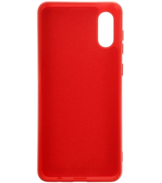 Чехол (клип-кейс) DF sOriginal-27, для Samsung Galaxy A02, красный df soriginal-27 (red)