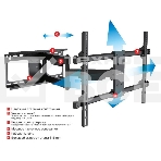 Кронштейн для телевизора Arm Media PARAMOUNT-60 черный 32