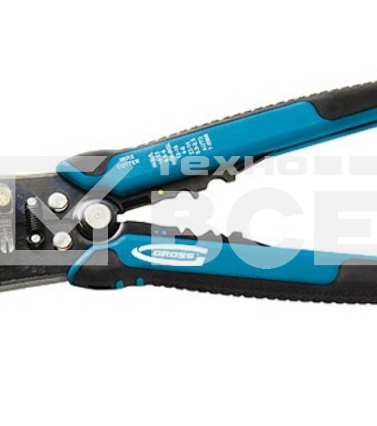 Щипцы для зачистки электропроводов Gross 17718 0,5–8 кв.мм