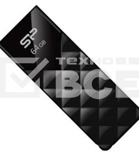 Флешка USB Silicon Power R/W USB Drive 64Gb Ultima U03 SP064GBUF2U03V1K USB2.0, Black