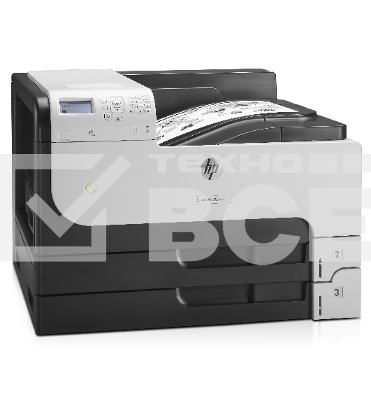 Принтер лазерный HP LaserJet Enterprise 700 M712dn (CF236A), A3, ч/б, печ. до 41 стр/мин. (А4) до 40 стр/мин. (А3), 1200 x 1200 dpi, USB, RJ-45, Air Print