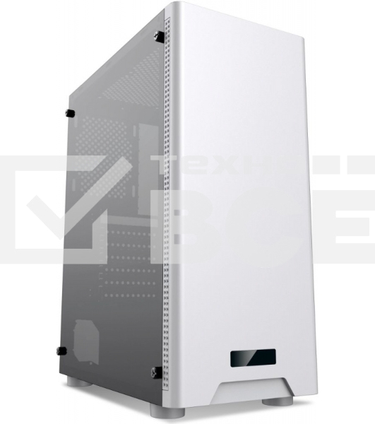 Компьютерный корпус Aerocool/Formula CL-3301W TG белый без БП ATX 1x120мм 2xUSB 2.0 1xUSB 3.0 audio bott PSU