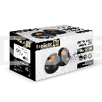 Акустическая система 2.0 ExeGate EX287060RUS Disco 130 (питание USB, 2х3Вт (6 Вт RMS), 100-20000Гц, черный/оранжевый), фото3
