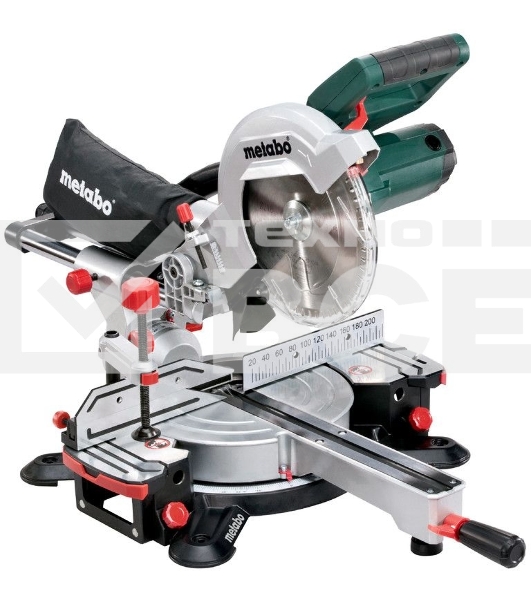 Пила торцовочная Metabo KGSV 216 M [619261000] { 1700вт,рег.об.лазер,подсв, вес 13,5 кг }