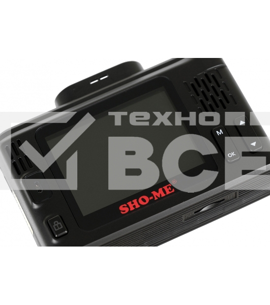 Видеорегистратор с радар-детектором Sho-Me Combo Note WiFi DUO GPS ГЛОНАСС