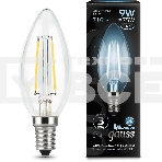 Лампа светодиодная Filament Свеча E14 9Вт 4100К GAUSS 103801209, фото2