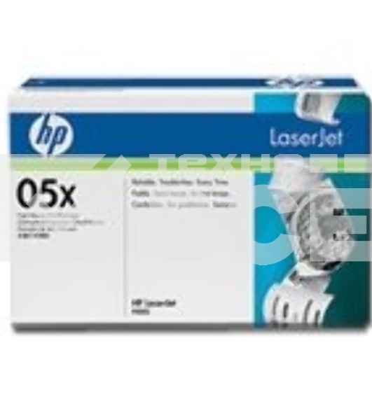Картридж лазерный HP CE505X черный для LJ P2055 6500стр.