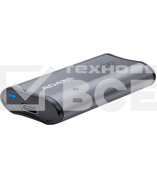 Внешний накопитель SSD ADATA 500ГБ USB-C, SE880, R/W 2000MB/2000MB/s, серый