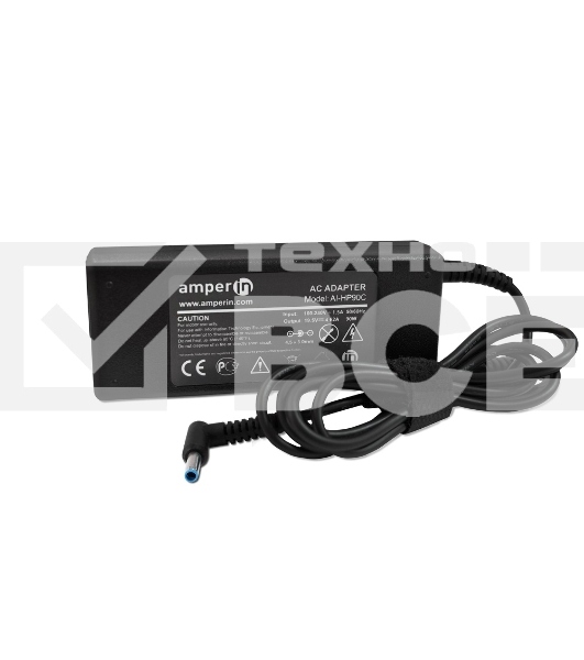 Блок питания (сетевой адаптер) Amperin AI-HP90C для ноутбуков HP 19.5V 4.62A 4.5x3.0mm 90W