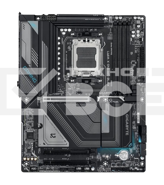Материнская плата Gigabyte X870E AORUS ELITE WIFI7, AM5, AMD X870E, 4xDDR5, 4xSATA, 4xM.2, 1xPCI-E 5.0 x16, 1xPCI-E 4.0 x4, 1xPCI-E 3.0 x4, 1xHDMI, 1x 2.5Gb LAN, 4xUSB-A 3.2 Gen 1, 2xUSB-A 3.2 Gen 2, 4xUSB-A 2.0, 2xUSB-C 4.0, 2x3.5 мм, 7.1, ATX