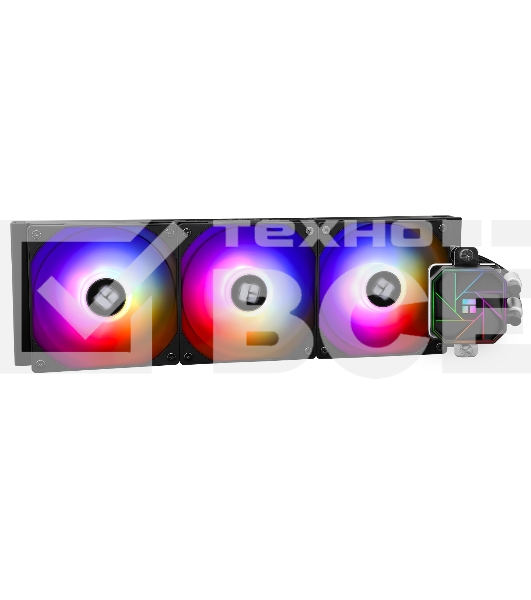 Система водяного охлаждения Thermalright Aqua Elite 360 V3 ARGB Soc-AM5/AM4/1151/1200/2066/1700 черный 4-pin 25.6dB Al Ret (A-ELITE-BL-360-ARGB-V3)