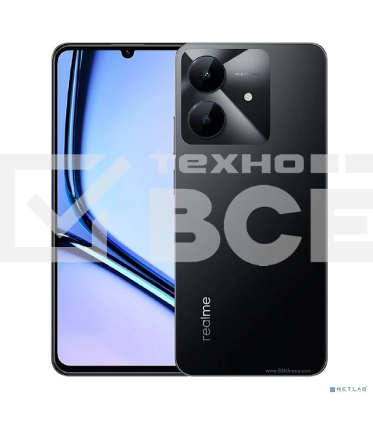 Смартфон Realme Note 60х, 4/128Gb, черный