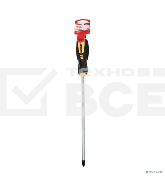 Отвертка крестовая Rexant PH 3х250 мм, двухкомпонентная рукоятка