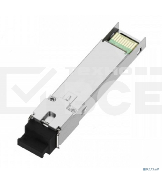 Модуль NTSS SFP, 1,25Гбит/с, разъем SC, рабочая длина волны 1310/1550нм, SM, WDM, дальность до 20км, ОБ 14дБ, DDM NTSS-SFP-1.25G-35-20SD