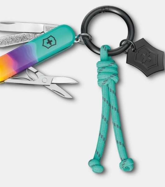 Нож перочинный Victorinox Classic SD Sydney Style (0.6223.E222) 58мм 7 функций бирюзовый подар.коробка