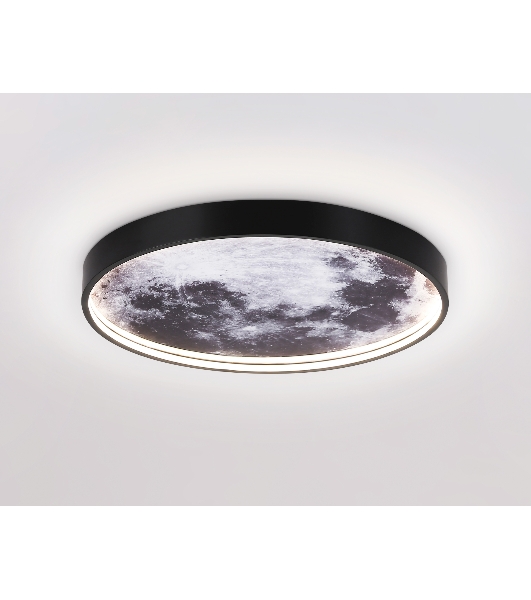 Настенно-потолочный светодиодный светильник Ambrella light FW11110 BK черный 15W LED 3000-6400K D240*38