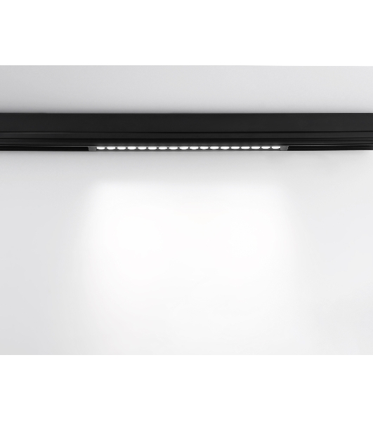 Светильник светодиодный трековый для шинопровода Magnetic Ambrella light GL1730 BK черный IP20 15W 4200K 220V 24° 342*25*42 (Без ПДУ)