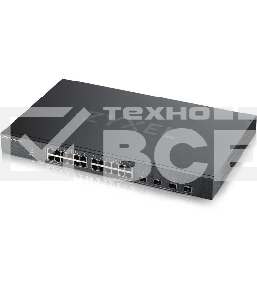 Коммутатор ZYXEL XGS1930-28 Hybrid Smart L2+ switch Zyxel Nebula Flex, 24xGE, 4xSFP+, silent (fanless), Standalone / cloud management