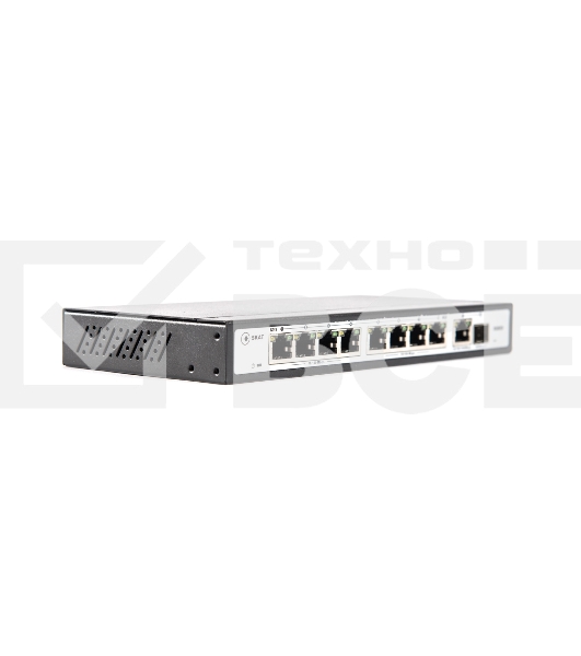 Коммутатор PoE Plus  SKAT PoE-8E-1G-1S, мощность 120Вт, порты: 8-Ethernet, 1-Uplink, 1-SFP SKAT PoE-8E-1G-1S PoE Plus switch, power 120W, ports: 8-Ethernet, 1-Uplink, 1-SFP