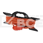 Удлинитель-шнур на рамке PROconnect ПВС 2х0.75, 20 м, б/з, 6 А, 1300 Вт, IP20, оранжевый, фото 1