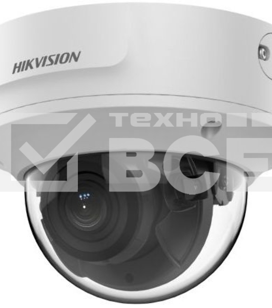Уличная купольная IP-камера Hikvision 8Мп с EXIR-подсветкой до 40м и технологией AcuSense1/2,8