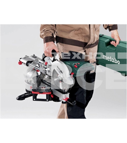 Пила торцовочная Metabo KGSV 216 M [619261000] { 1700вт,рег.об.лазер,подсв, вес 13,5 кг }
