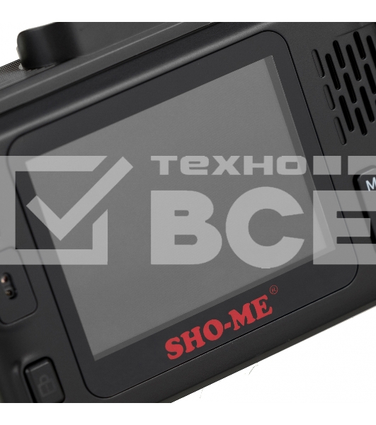 Видеорегистратор с радар-детектором Sho-Me Combo Note WiFi DUO GPS ГЛОНАСС