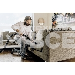 Хозяйственный пылесос Karcher WD 2 Plus V-12/6/18/C желтый, 1000 Вт, уборка сухая/влажная, пылесборник мешок/контейнер, 12 л, фото5