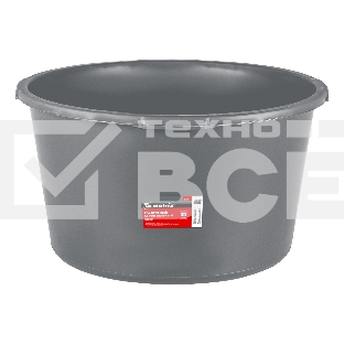 Таз круглый строительный усиленный, 90 л Matrix