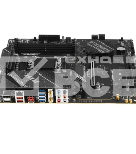 Материнская плата MSI B650M GAMING PLUS WIFI, AM5, AMD B650, 4xDDR5, 4xSATA, 2xM.2, 1xPCI-E 4.0 x16, 2xPCI-E x1, 1xHDMI, 1xDP, 1x 2.5Gb LAN, 4xUSB-A 3.2 Gen 1, 3xUSB-A 3.2 Gen 2, 1xUSB-C 3.2 Gen 2, 3x3.5 мм, 7.1, Micro-ATX