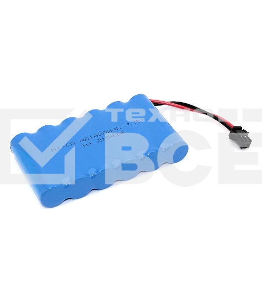 Аккумулятор Ni-Cd 7.2V 1400 mAh AA Flatpack разъем SM