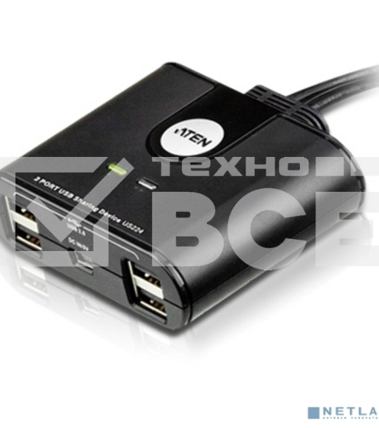 Переключатель периферийного устройства USB2 US224-AT ATEN