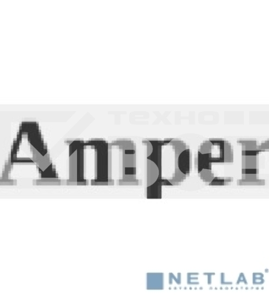 Сетевой удлинитель Amper 0,2м, 2 розетки, 3*0,75мм, 10А, 2500 Вт, 3usb, 1Type-C, 1кн, белый