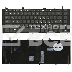 Клавиатура для ноутбука HP ProBook 4425s черная с черной рамкой, фото4