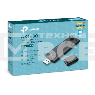 Двухдиапазонный USB-адаптер TP-Link Archer TX20U с поддержкой Wi-Fi AX1800