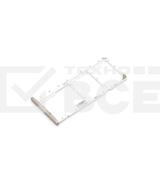 Лоток для SIM-карты Huawei Honor 7A Pro золотой