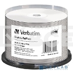 Диск DVD-R Verbatim 4.7Gb 16x Cake Box (50шт) Printable (43755), фото2