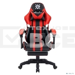 Кресло игровое Defender Colran черный/красный, класс 4, PU, подножка, фото3