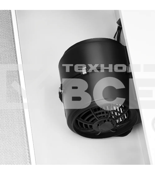 Вытяжка встраиваемая Kuppersberg SLIMLUX 60 W, ширина 55,2 см, отвод/рециркуляция, 550 м3/час, механическое кнопочное управление, 3 скорости, светодиодное освещение 2х2 Вт, металлические жироулавливающие фильтры, угольный фильтр KF-Y (опция), цвет белый