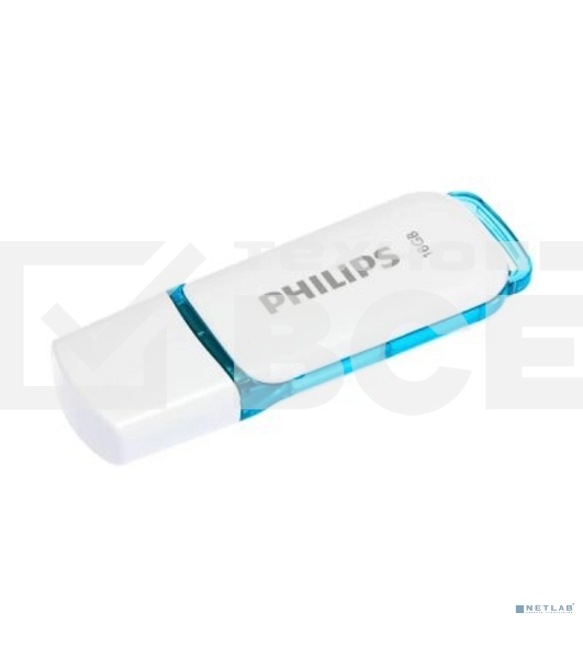 Флеш диск 16GB PHILIPS SNOW2.0 16GB, USB 2.0