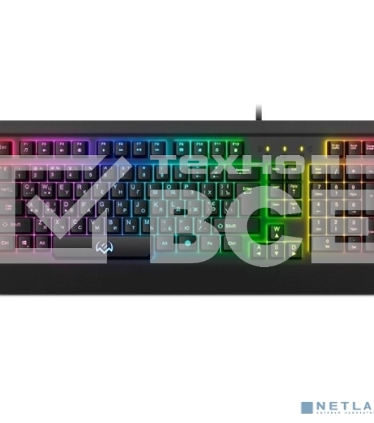 Клавиатура проводная игровая SVEN KB-G9450 (104кл., мет. корпус, 12 Fn функций, подсветка)